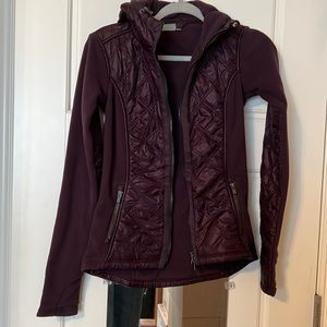 Athleta dark wine jacket